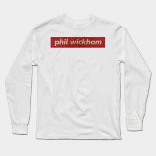 Phil Wickham - RECTANGLE RED VINTAGE Long Sleeve T-Shirt